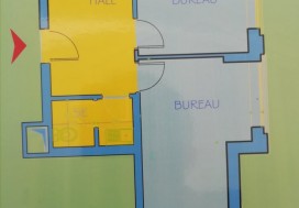 A VENDRE BUREAU 66 M2 HALL 2P MONASTIR