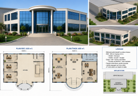 A LOUER 3 DEPOTS 3200/5000 M2 TUNIS SUD
