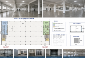 A LOUER LOCAL R2 CHARGUIA 4000 M2