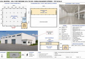 A LOUER 3 DEPOTS 3200/5000 M2 TUNIS SUD