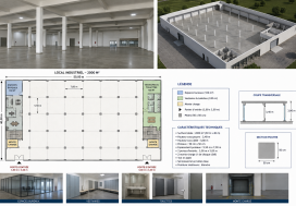 A LOUER LOCAL R2 CHARGUIA 4000 M2